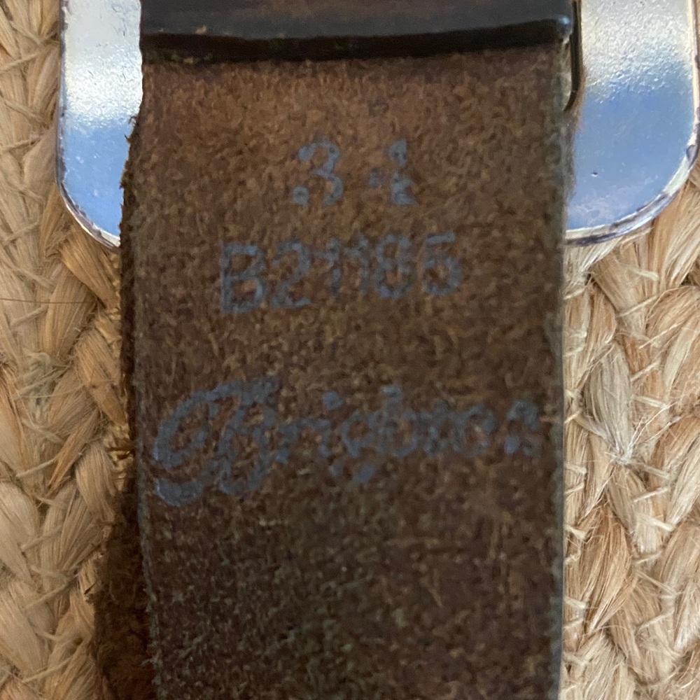 Brighton Brown Braided Belt with Silver Buckle - Picture 4 of 4